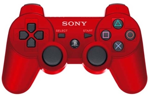 PS3 Official DualShock 3 Red Controller, B - CeX (AU): - Buy
